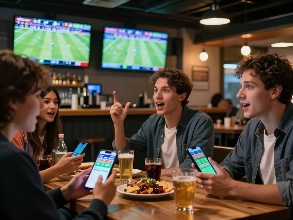 Engaging sports betting experience at keonhacaii with friends following live games and placing bets