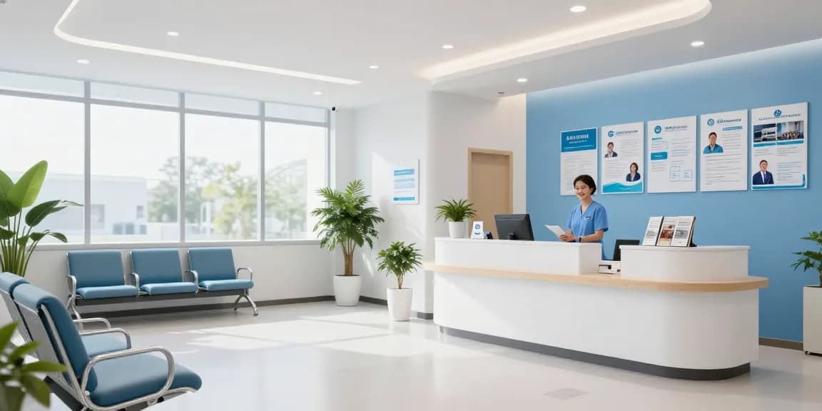 Akra Labs Shop für medizinische Dienstleistungen und Patientenversorgung in einer hochwertigen Gesundheitsklinik.