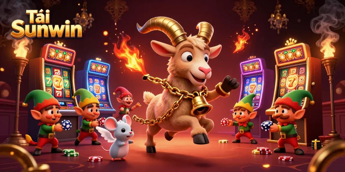 Tải Sunwin to experience the enchanting festive horror casino with Krampus and playful gremlins.