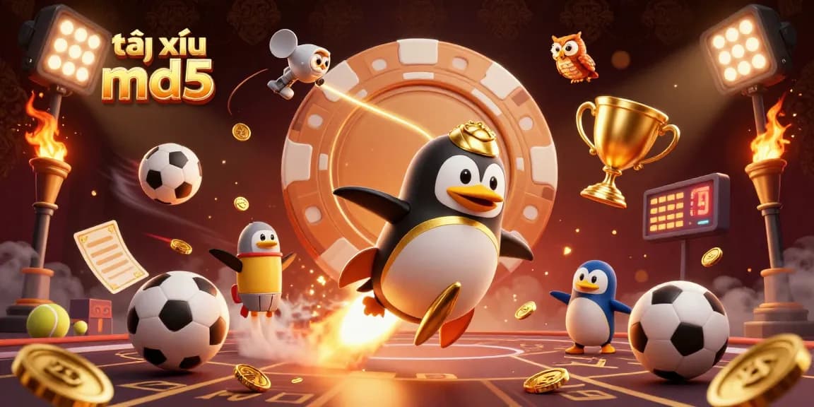 Win big in tài xỉu md5 with thrilling gameplay amidst golden elements and dynamic sports action!