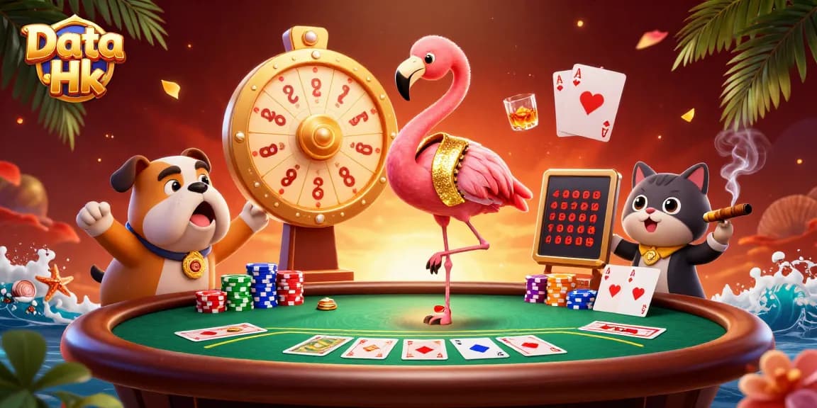 Engage with Data Hk and win big in the thrilling illustrated casino adventure!