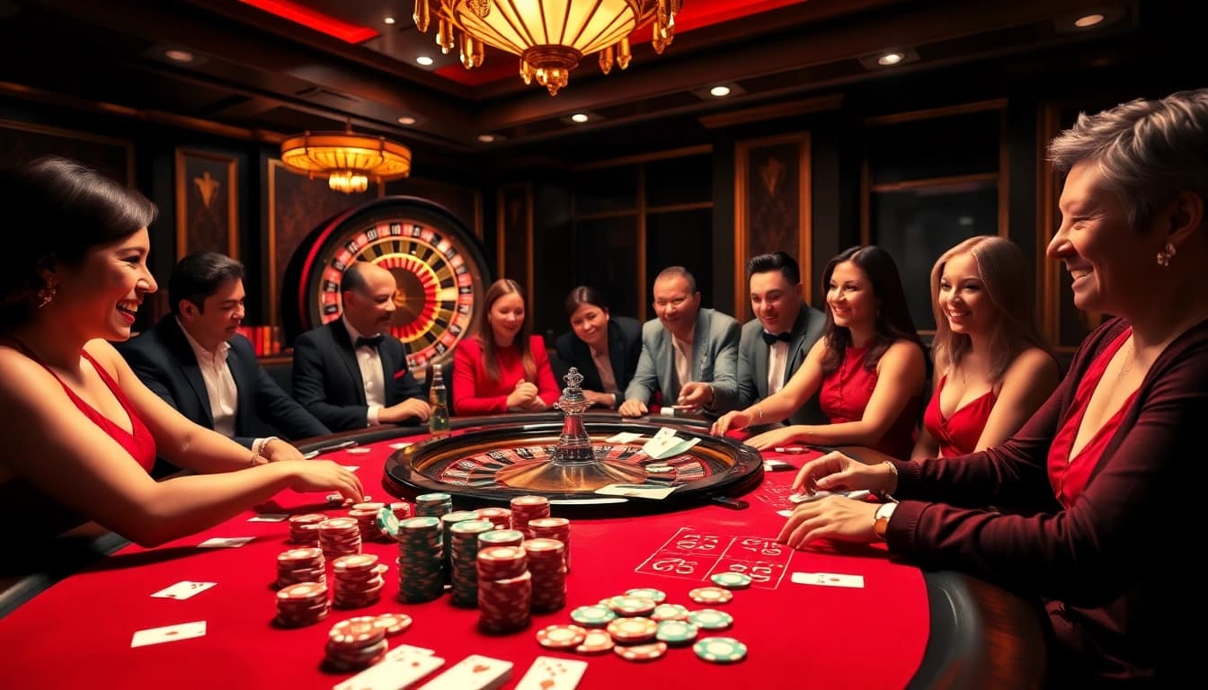 Players enjoy thrilling games at a luxurious casino featuring https://gg88.black/ elements.
