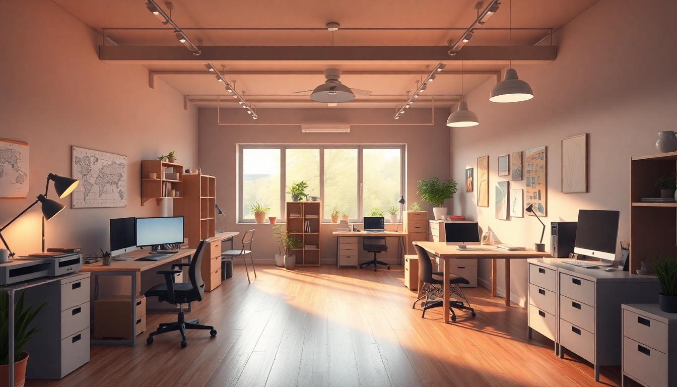 Ein kreatives Animationsstudio, in dem Designer und Künstler an Projekten arbeiten und digitale Techniken nutzen.