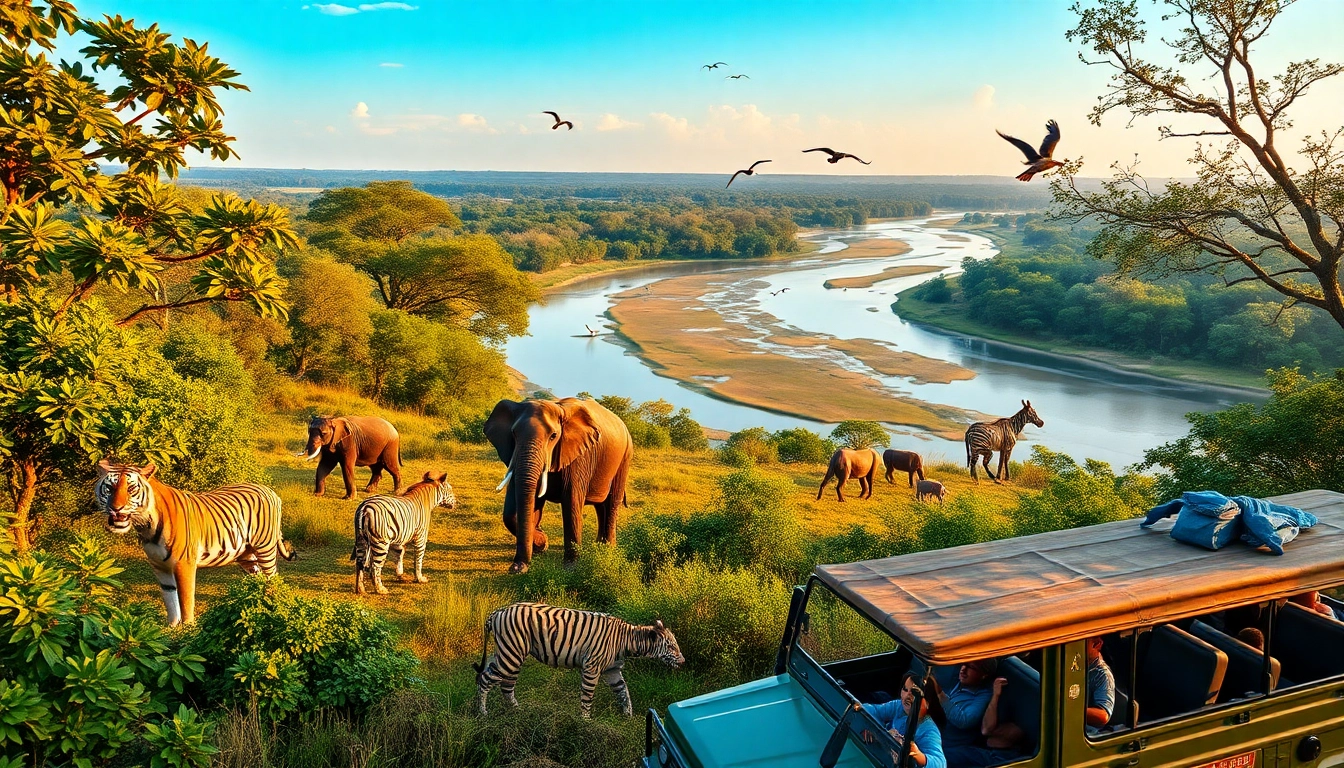 Experience the thrill of wildlife safari tours in India while observing majestic animals in their natural habitat.