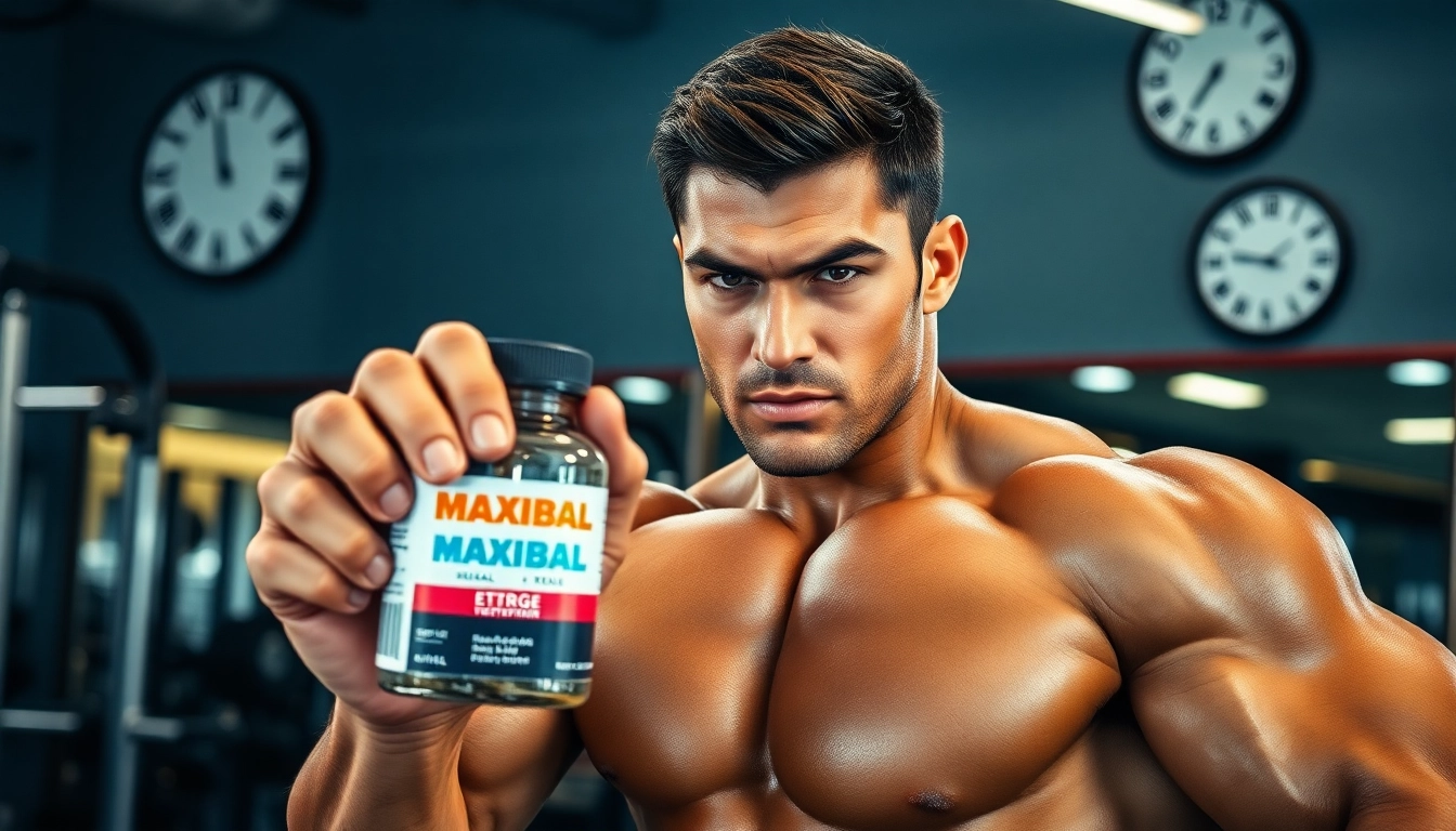 Maxibal Nandrolone Testosterone enhancing muscle strength and performance in a dynamic gym setting.