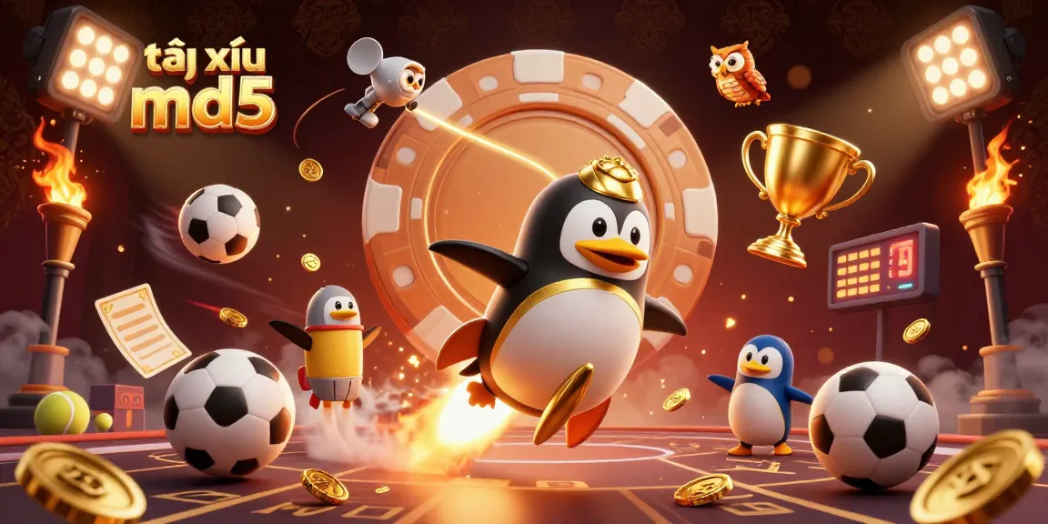 Win big in tài xỉu md5 with thrilling gameplay amidst golden elements and dynamic sports action!