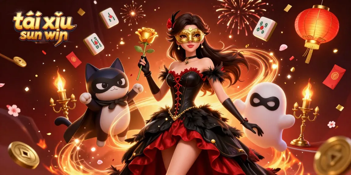 Engage in the excitement of tài xỉu sun win with dynamic game visuals featuring a dramatic scene of celebratory elements.