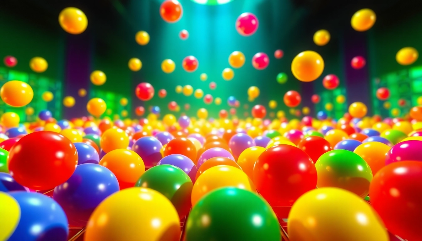 Experience the thrill of the plinko casino game with colorful balls in action.