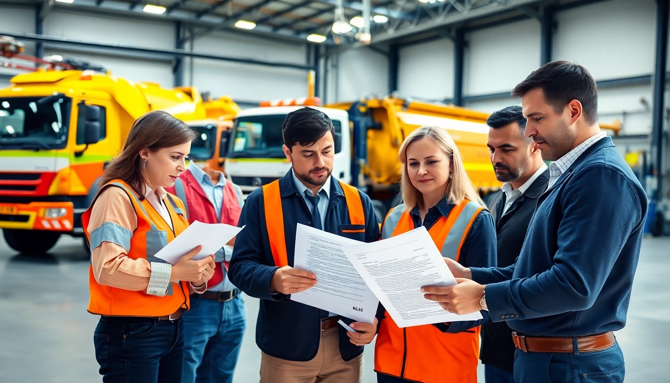 Fachbetrieb nach WHG (Wasserhaushaltsgesetz) analysiert Umweltdokumente in einem industriellen Umfeld.