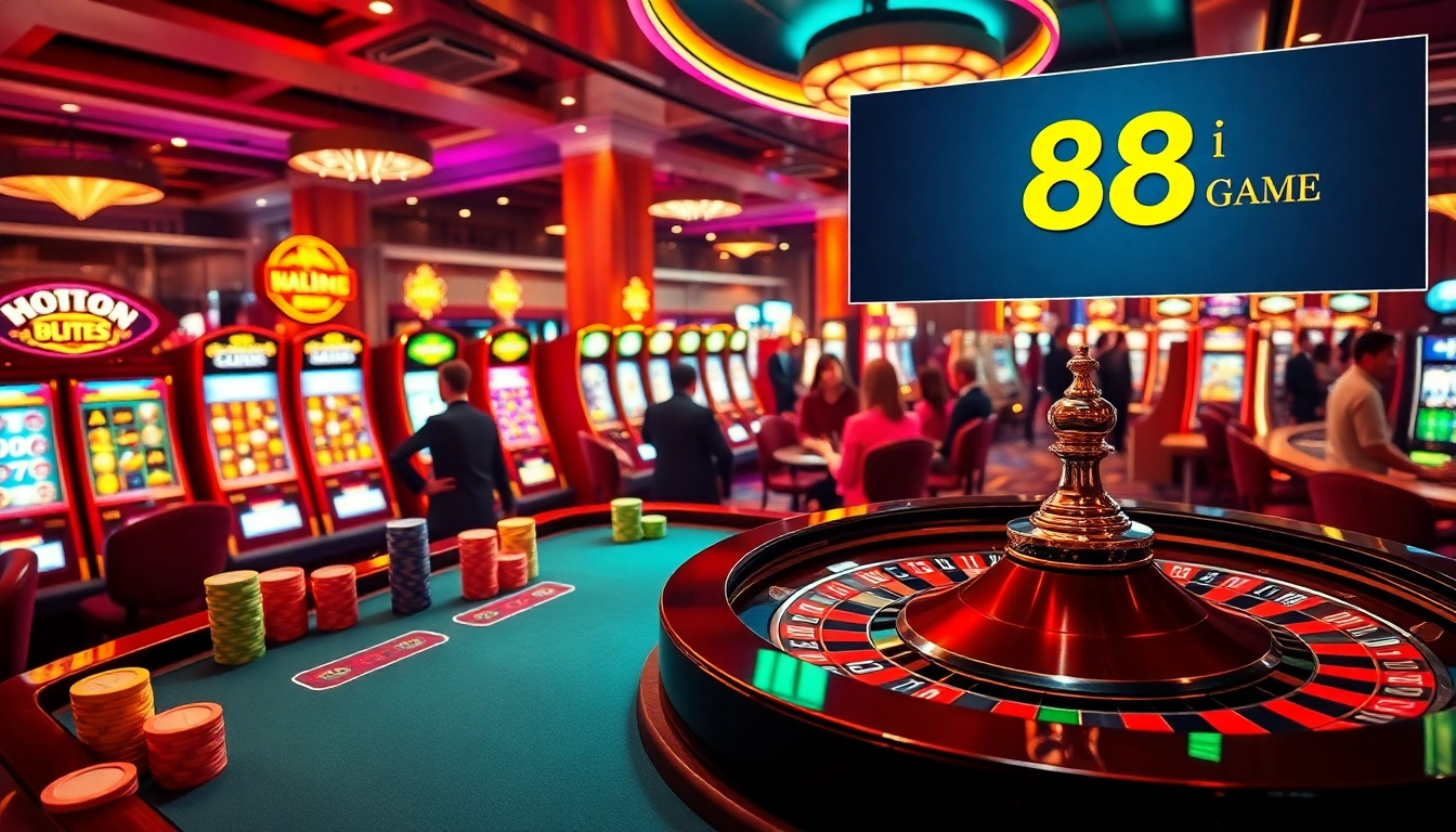 Experience the thrill of gambling with the exciting 88i game at a vibrant casino.
