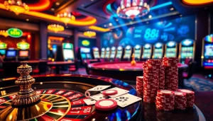 Experience the excitement at 88i com with engaged players at a vibrant casino game.